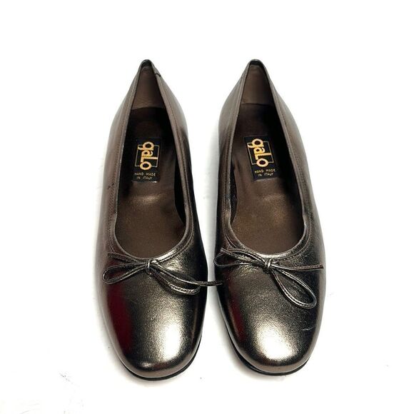 NWOB GALO Vintage Leather Ballerina Flats Hand made in Italy EUR 37,5 - Picture 4 of 13